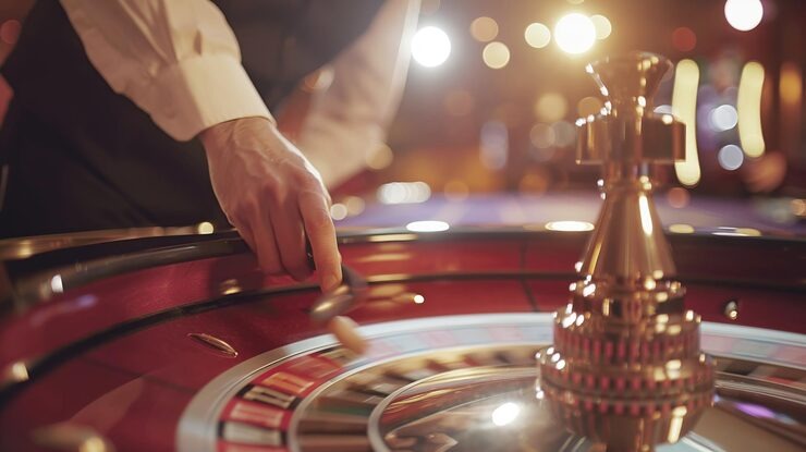 siap46 live table with chips, cards, and multilingual chat interface